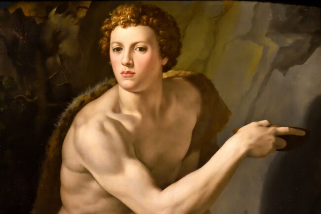 Agnolo di Cosimo detto BRONZINO, San Giovanni Battista (1562 ca.) 2